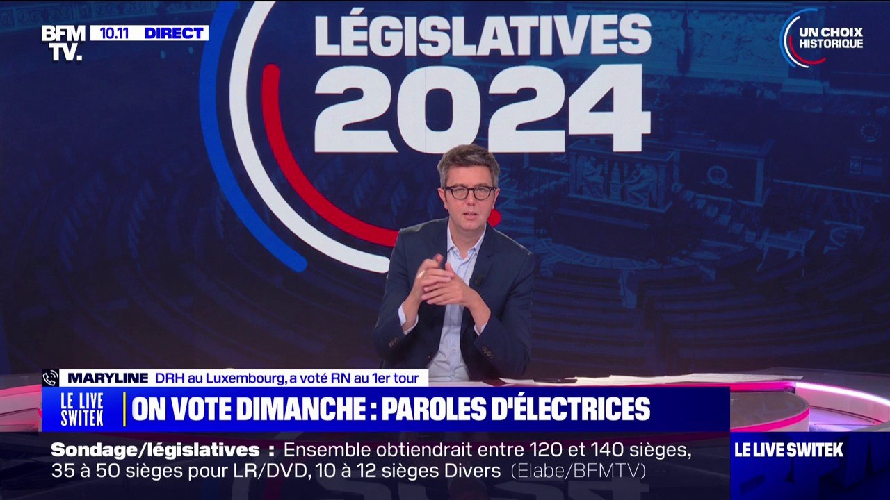 "Je me sens lésée par mon propre pays": Maryline, travailleuse frontalière, explique pourquoi elle vote pour le RN aux législatives