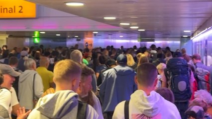 Heathrow Airport "pandemonium" after terminal was evacuated - followed by "crush"