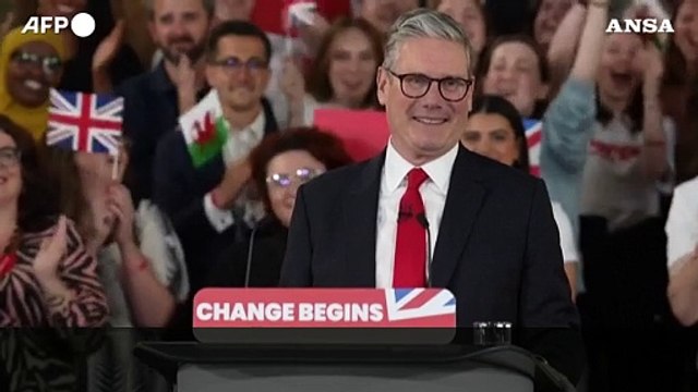Elezioni Regno Unito, Keir Starmer esulta: Ce l'abbiamo fatta!