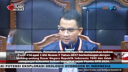 Tak Lolos Ambang Batas Parlemen, Kader Partai PPP Gugat ke MK