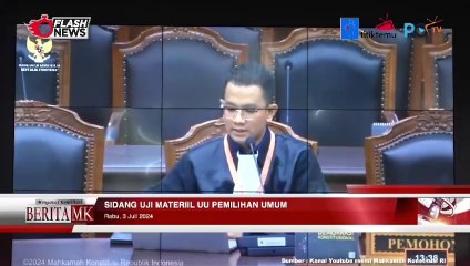 Tak Lolos Ambang Batas Parlemen, Kader Partai Gugat ke Mahkamah Konstitusi