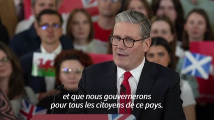 Royaume-Uni: "Profitez de ce moment", lance le travailliste Keir Starmer