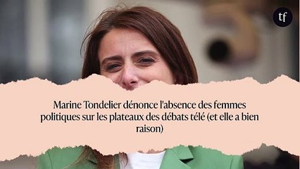 Marine Tondelier dénonce l'absence des femmes politiques sur les plateaux des débats télé (et elle a bien raison)