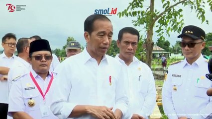 Tinjau Pompanisasi di Bantaeng, Presiden Jokowi: Tingkatkan Produktivitas Pertanian dan Antisipasi Kekeringan