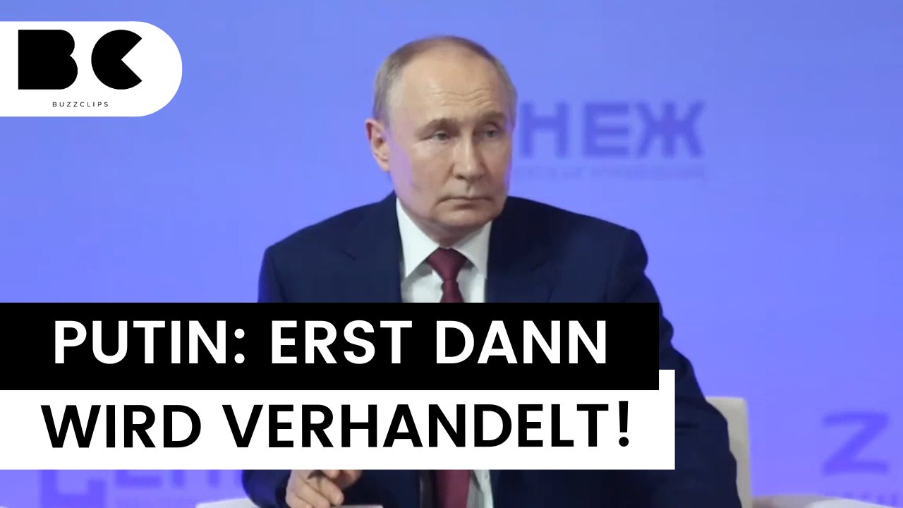 Russland: Verhandlungen nur mit Demilitarisierung der Ukraine