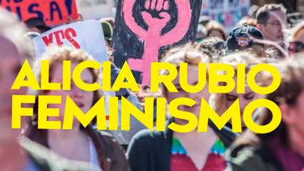 Alicia Rubio: "EL FEMINISMO  es un negocio que nos sale caro"