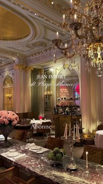 C'est le plus beau (et le meilleur) restaurant que vous puissiez trouver à Paris ✨ De l'intérieur, à la nourriture et au service, ce fut un dîner mémorable ! Jean Imbert au Plaza Athénée, 25 avenue Montaigne 75008 Paris @voyage_provocateur Abonn