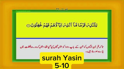 Surah Yasin with Urdu translation/surah Yasin with Urdu tarjuma