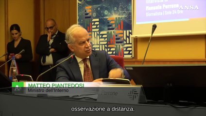 Download Video: Piantedosi: intelligenza artificiale per gestire flussi migratori e per prevedere crimini in citta'