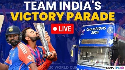 Team India LIVE I Team India Celebrates T20 World Cup Win In Mumbai I T20 Victory Parade LIVE