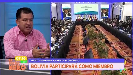 SCZ el analista Ruddy Sanguino analiza la incorporación de Bolivia al Mercosur