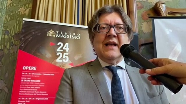 Palermo, presentata la nuova stagione del Teatro Massimo