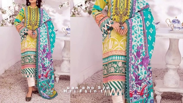 Boutique Style Three Piece Lawn Suits Designs |Lawn Suit Stitching Ideas |Printed Lawn Suit Designs