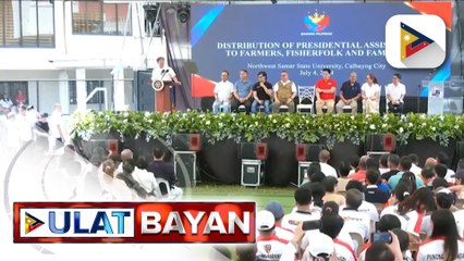 PBBM, naghatid ng aabot sa P136-M na tulong sa mga magsasaka at mangingisdang apektado ng El Niño sa Eastern Visayas