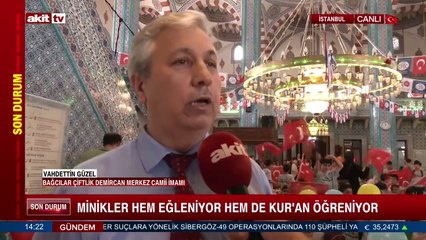 Yaz Kur'an kursları başladı, Camiler minik öğrencilerle daha da güzel oldu