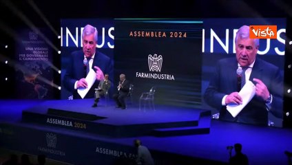 Tajani: "Farmaceutica settore primario nostra produzione industriale"