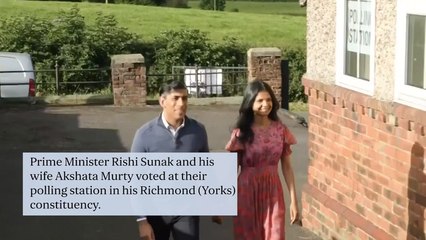 General election 2024: Party leaders vote in their local constituencies