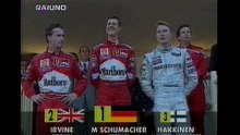GP Monaco 1999 F1 (RAI . ITA) - Podio