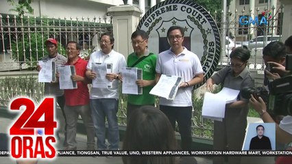 Hiling sa SC ng ilang agri groups: Itigil ang pagbaba ng taripa para sa imported na bigas | 24 Oras