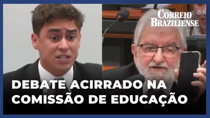 NIKOLAS FERREIRA E IVAN VALENTE DIVERGEM EM SESSÃO NA CÂMARA