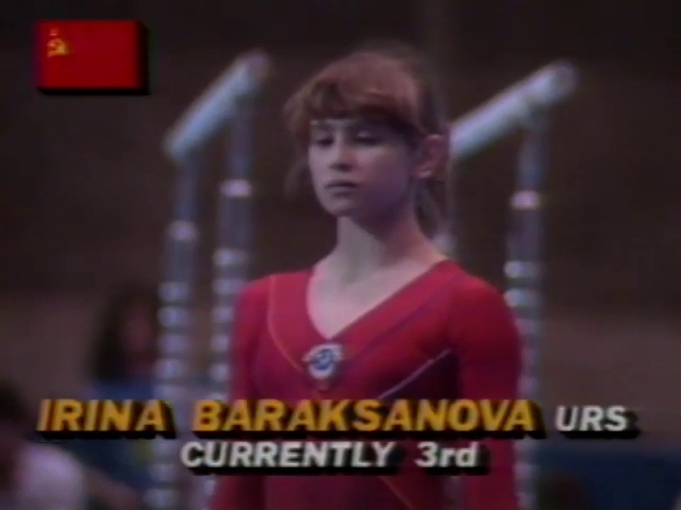 Irina Baraksanova - Floor - 1986 American Cup