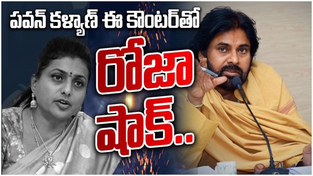 RK Roja కి AP Deputy CM Pawan Kalyan దిమ్మ తిరిగే కౌంటర్... | FilmiBeat Telugu