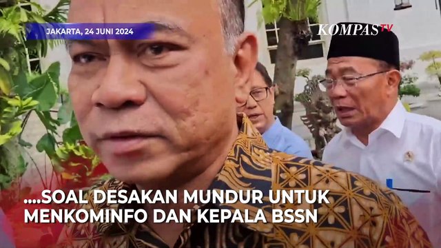 Wapres Maruf Amin Tanggapi Isu Desakan Mundur Menkominfo dan Kepala BSSN