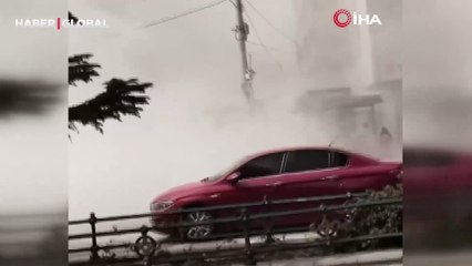 Kontrolsüz yıkımda oluşan toz bulutu tepki topladı