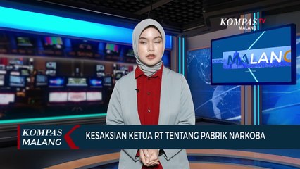 Kesaksian Ketua RT Tentang Pabrik Narkoba: Pemilik Tidak Lapor