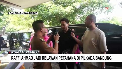 Raffi Ahmad Jadi Relawan Dadang Supriatna, Petahana di Pilkada Bupati Bandung