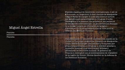 Miguel Angel Estrella: El Virtuoso del Piano y su Misión Cultural en la UNESCO