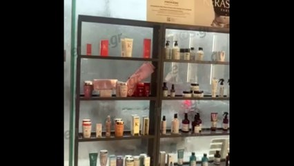 Ισχυρή βροχόπτωση στη Δροσιά