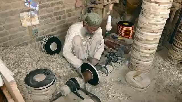 Processo di produzione di massa della macchina per il pane pakistana Roti Maker 3