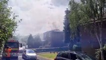 Waterlooville Fire: Emergency services in attendance in Waterlooville for residential fire in Sage Close