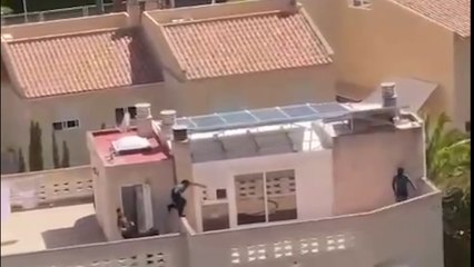 Persecución y detención del fugitivo en El Campello.