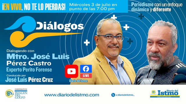 #Diálogos Invitado: Mtro. José Luis Pérez Castro Experto Perito Forense