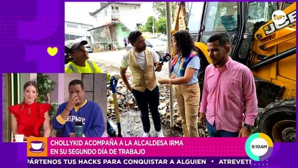 Cholly acompaña a Irma en una limpieza de San Miguelito