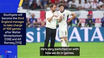 Stones pays tribute to Southgate ahead of 100th game