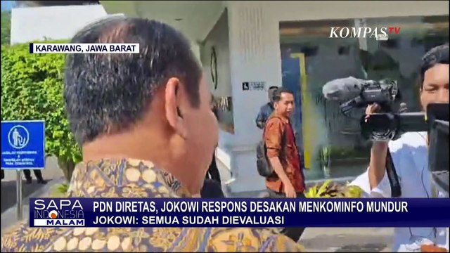 Respons soal Desakan Menkominfo Budi Arie Mundur, Jokowi: Semua Sudah Dievaluasi