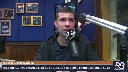 Bolsonaro: Relatório das vacinas e jóias de será entregues hoje ao STF