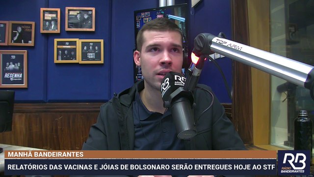 Bolsonaro: Relatório das vacinas e jóias de será entregues hoje ao STF