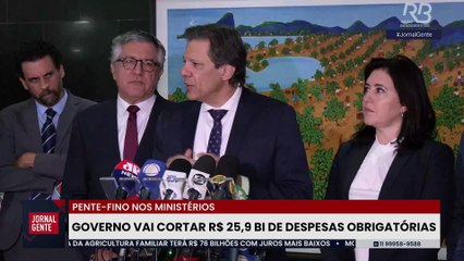 Governo decide reduzir gastos e Haddad anuncia corte de quase R$ 26 bi em 2025
