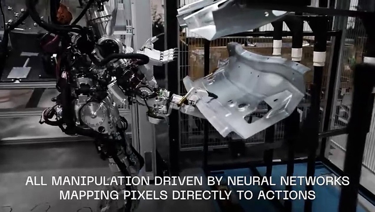 El robot humanoide Figure trabajando en una fábrica de BMW