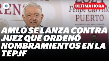 Es una “maniobra politiquera”: AMLO se lanza contra juez de la Peza I Reporte Indigo