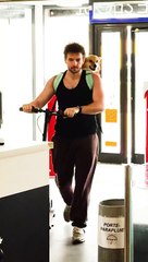 J’amène mon chien à la salle de sport