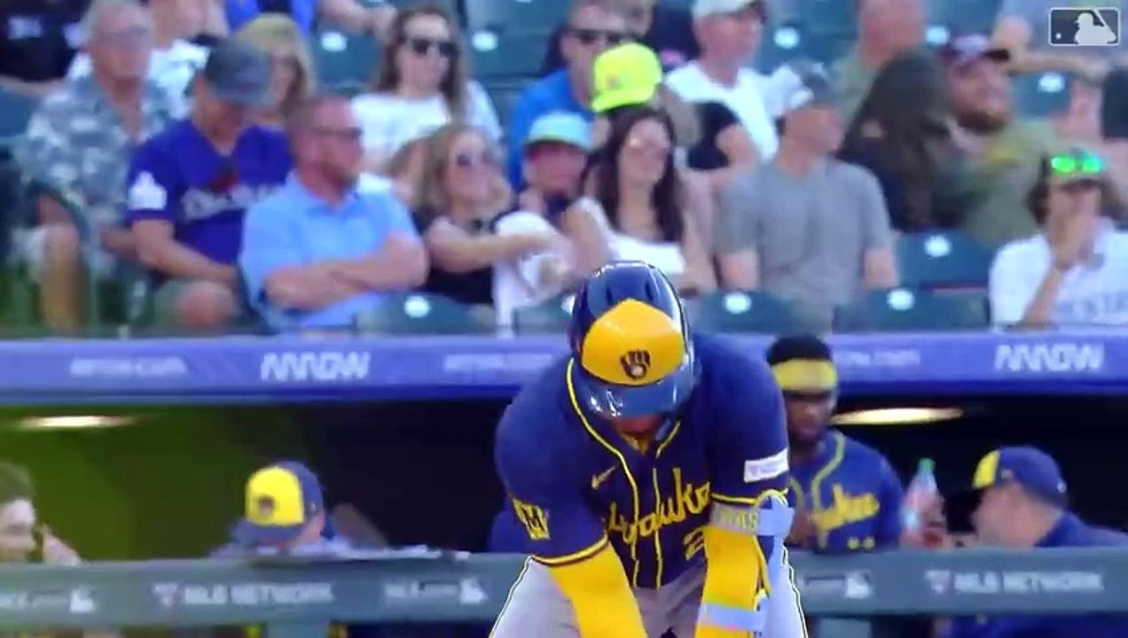 William Contreras llegó a 100 hits en 2024