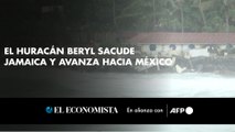 El huracán Beryl sacude Jamaica y avanza hacia México