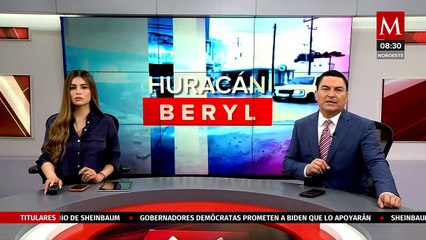 Desaloja a 50 personas de la comunidad pesquera de Punta Allen, Quintana Roo por Huracán 'Beryl'
