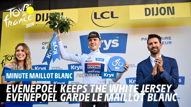 Krys White Jersey Minute - Stage 6 - Tour de France 2024