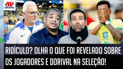 ABSURDO??? "Cara, a INFORMAÇÃO de BASTIDOR é que os jogadores da Seleção ACHAM que o Dorival..."